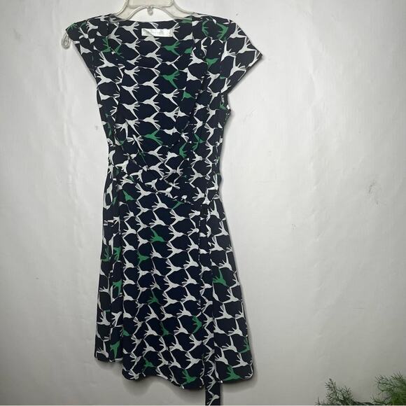 ANOMYME BIRD PRINT DRESS‎ SIZ M - Picture 1 of 6